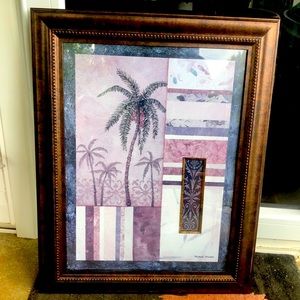 Palm tree painting